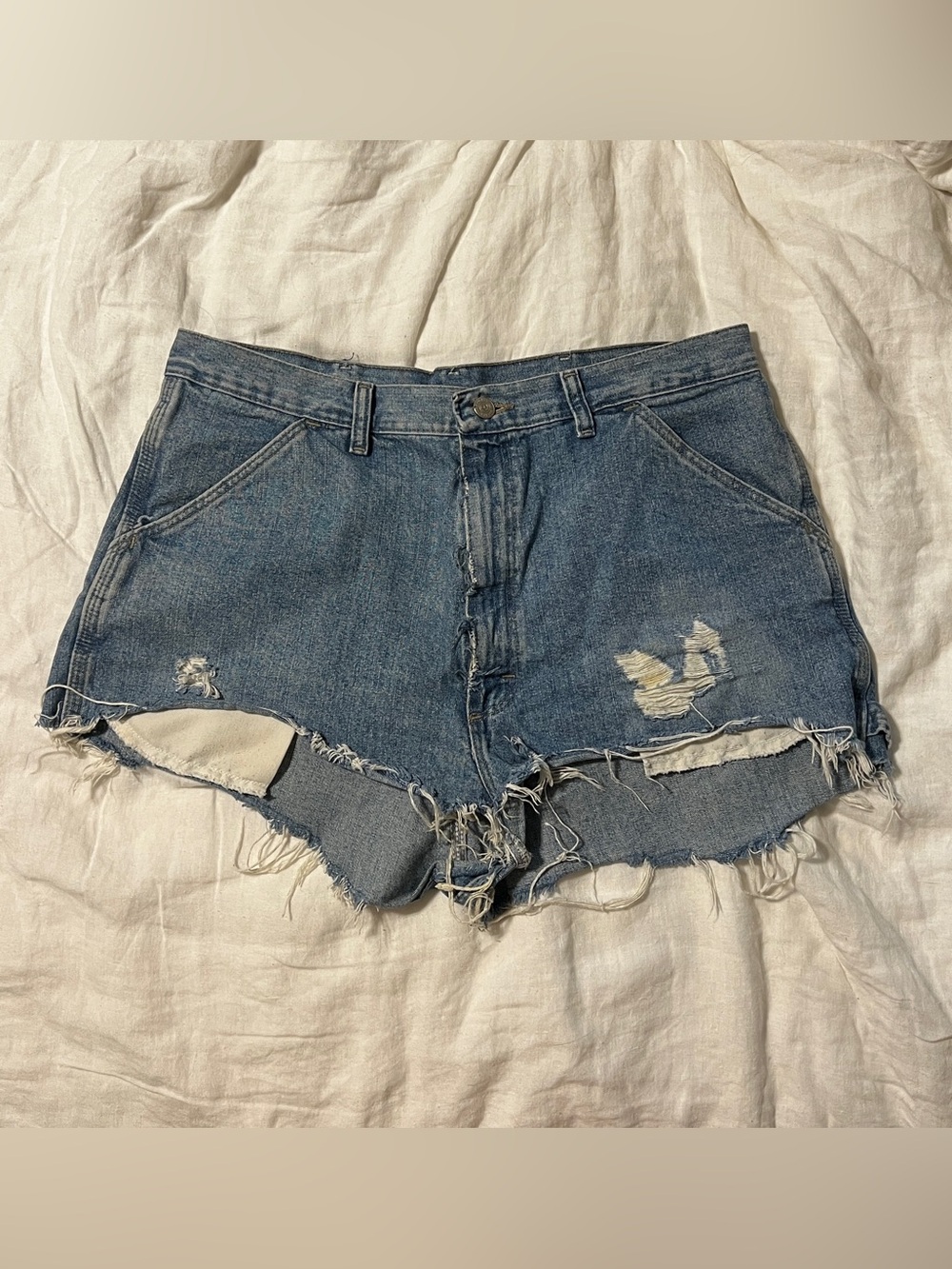 Vintage Wrangler Cutoff Denim Shorts